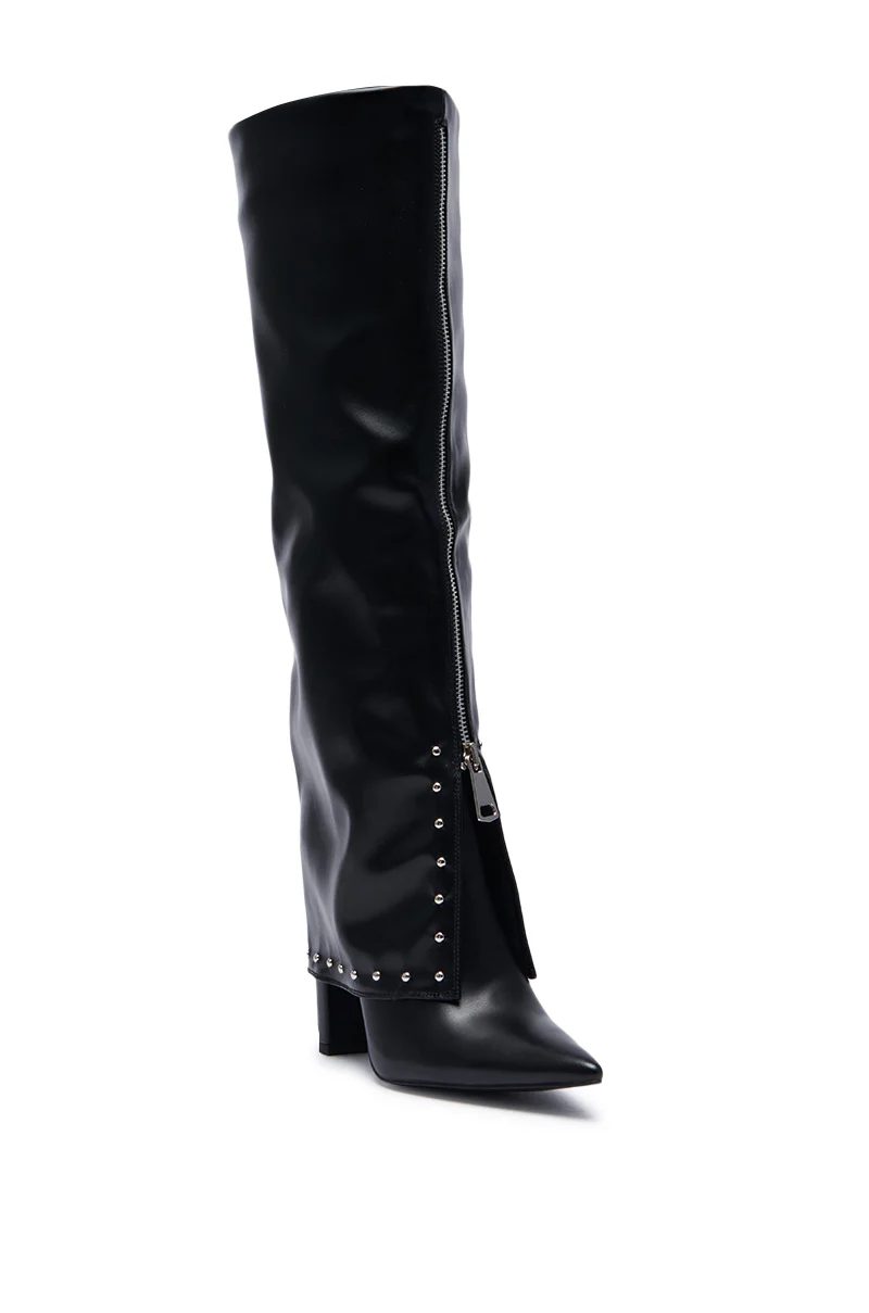 AZALEA WANG VEEVEE BLACK STILETTO BOOT - Image 4