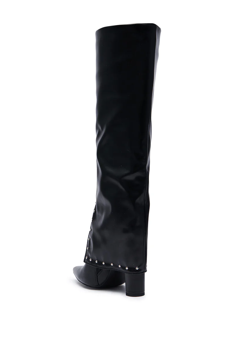 AZALEA WANG VEEVEE BLACK STILETTO BOOT - Image 5