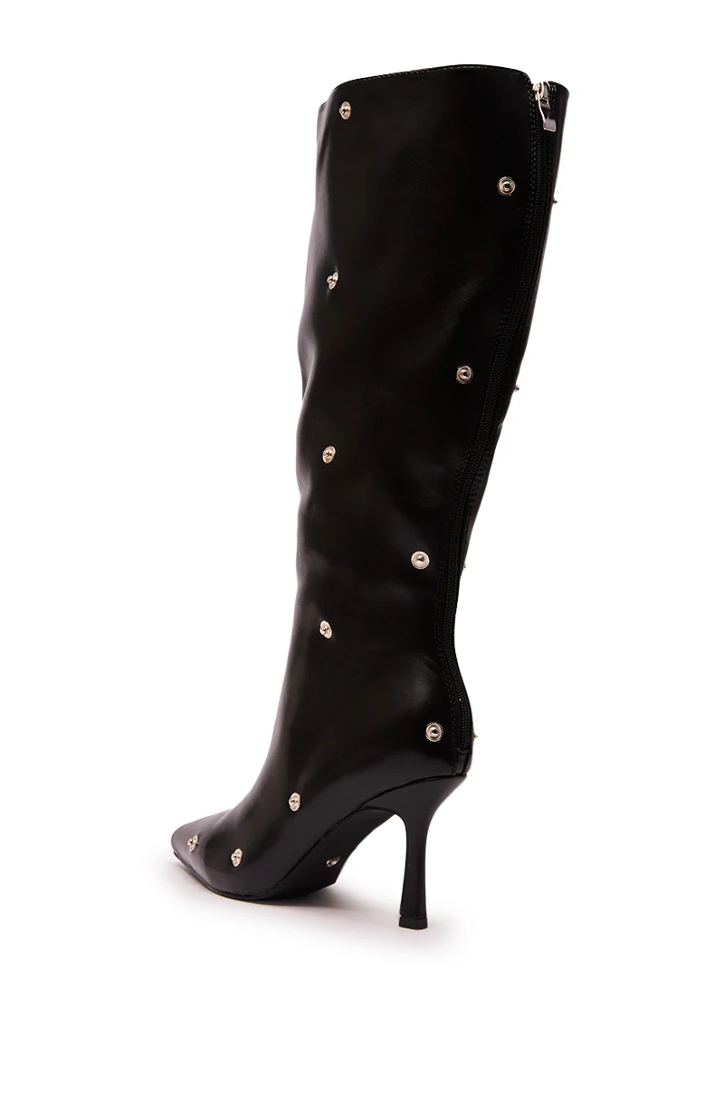 AZALEA WANG VULTURE BLACK SHERPA LINED BOOT - Image 9