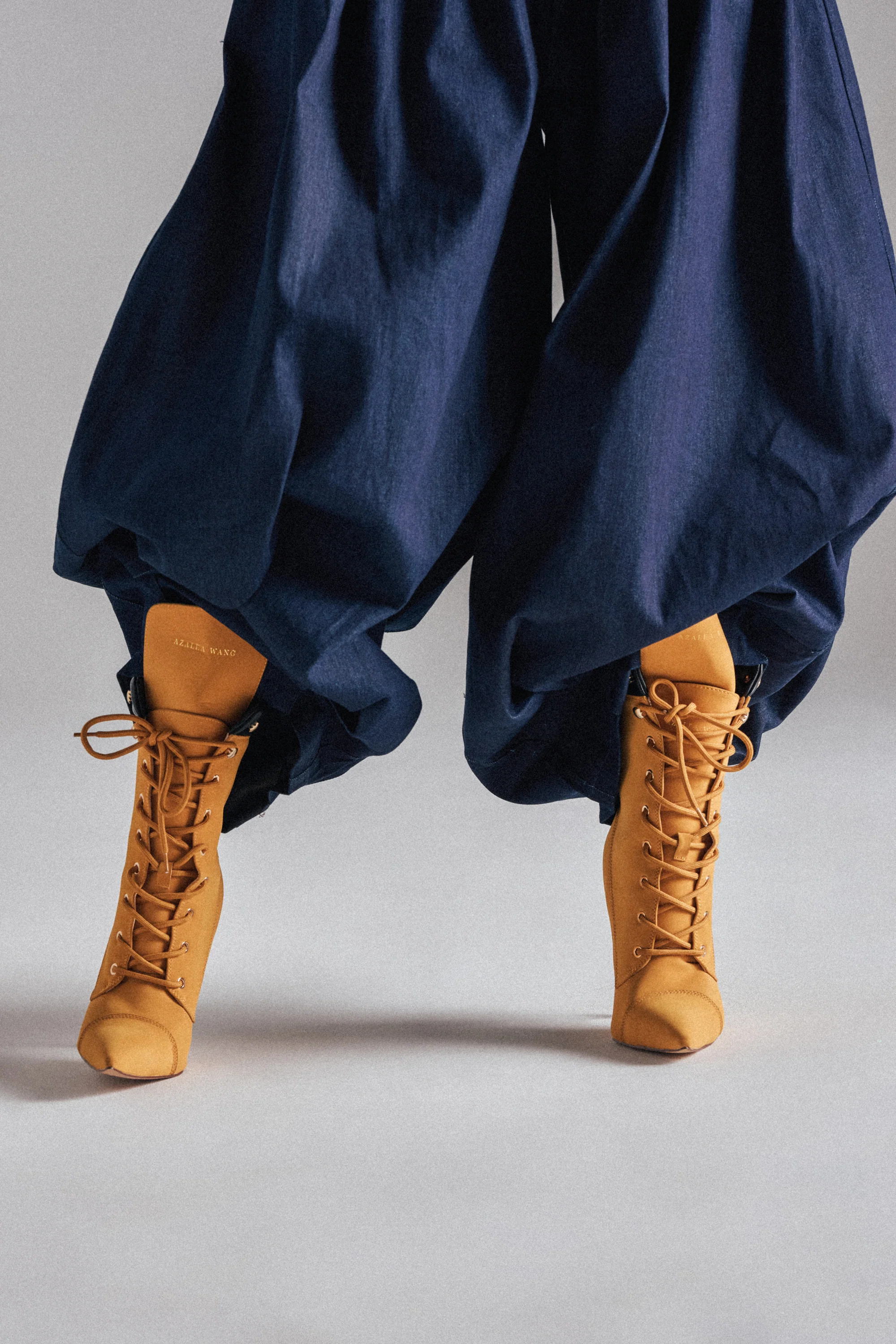 AZALEA WANG XIOMARAN YELLOW BOOTIE - Image 2