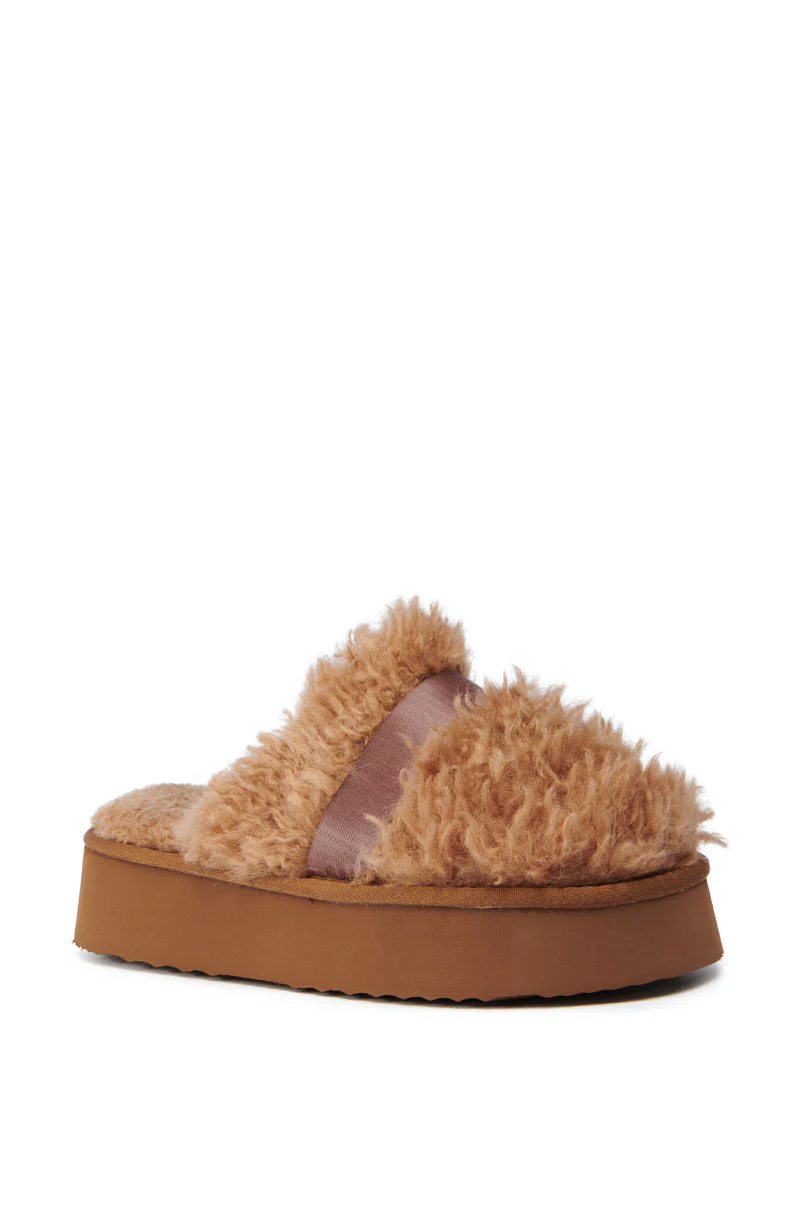 AZALEA WANG ZUNI BROWN SHERPA CLOG - Image 4