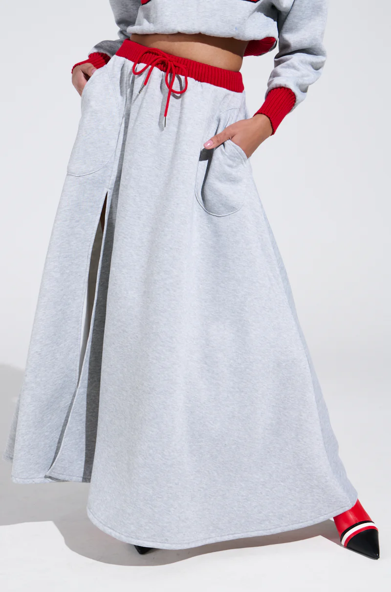 B-VARSITY MAXI SKIRT - Image 3