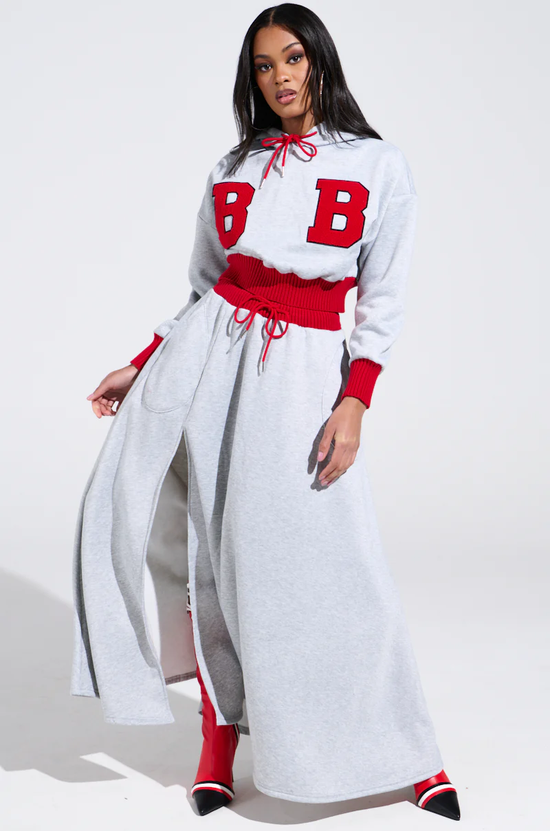 B-VARSITY MAXI SKIRT - Image 7