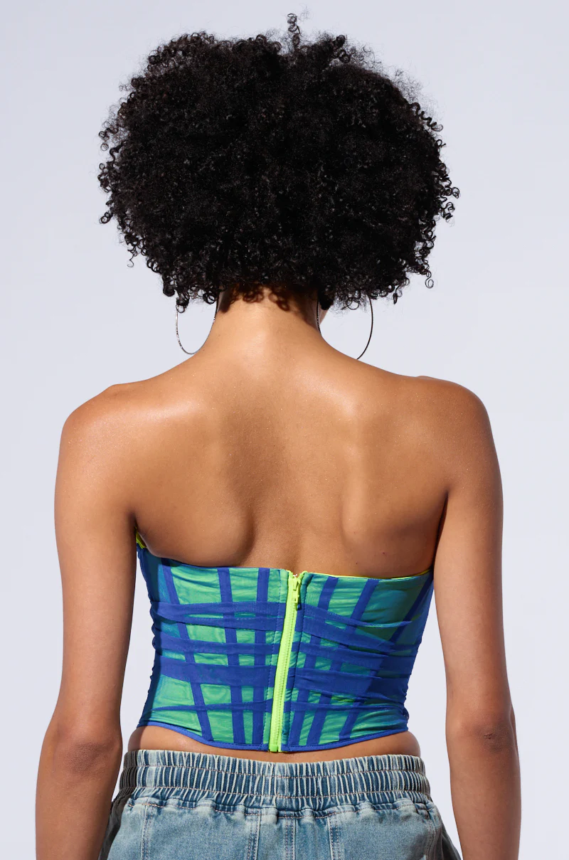 BABY BLUES CORSET TOP - Image 3