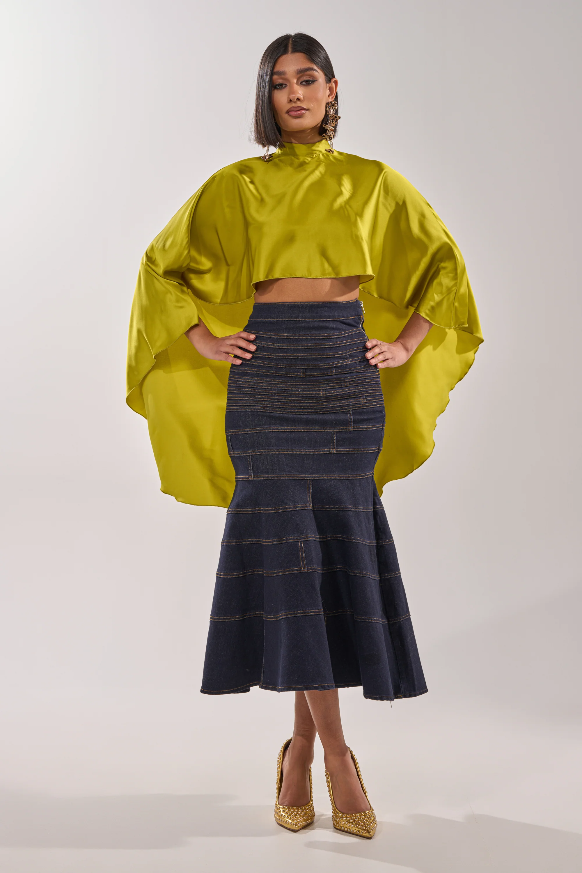 BABY MAKE A MOVE BLOUSE IN CHARTRUESE - Image 9