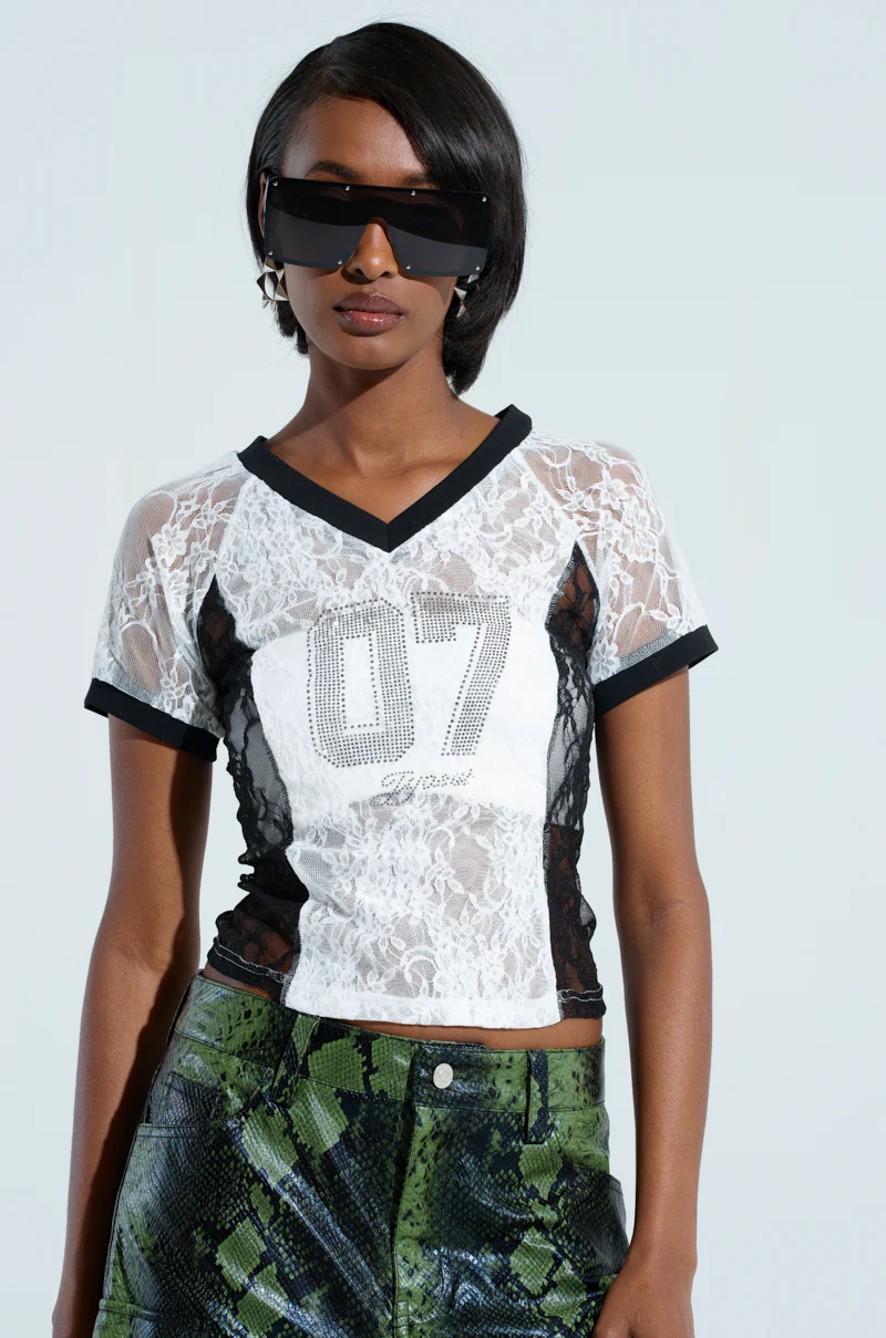 BABY PLEASE LACE TOP - Image 2