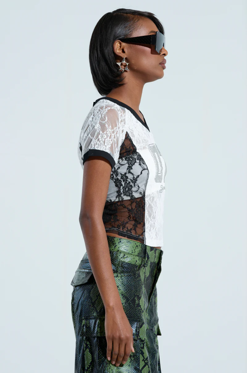 BABY PLEASE LACE TOP - Image 3