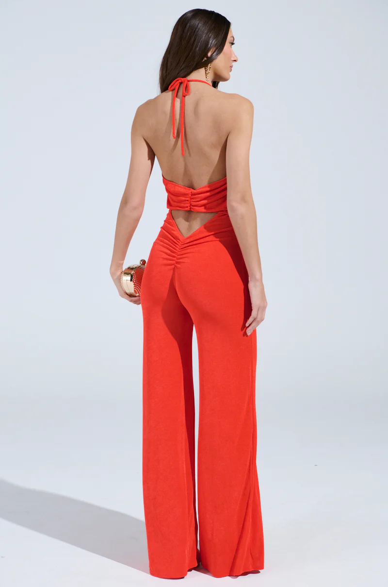 BACK IN TIME JUMPSUIT WITH RUCHING - Image 6