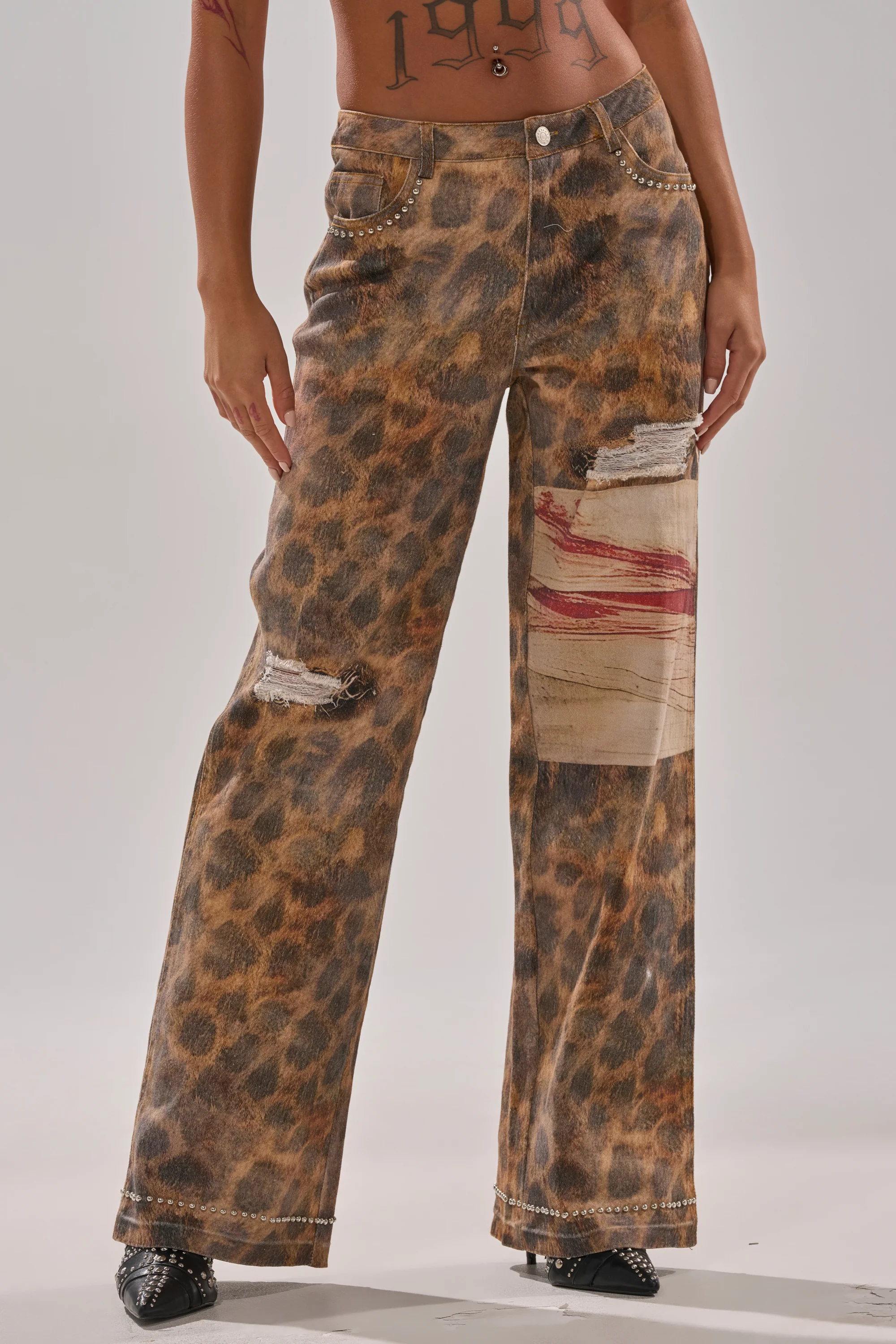 BACK OF MY MIND WIDE LEG DENIM - Image 2