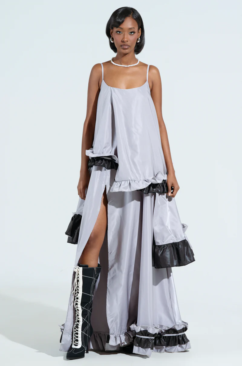 BACKSTAGE AT MY BOYFRIENDS SHOW MAXI DRESS