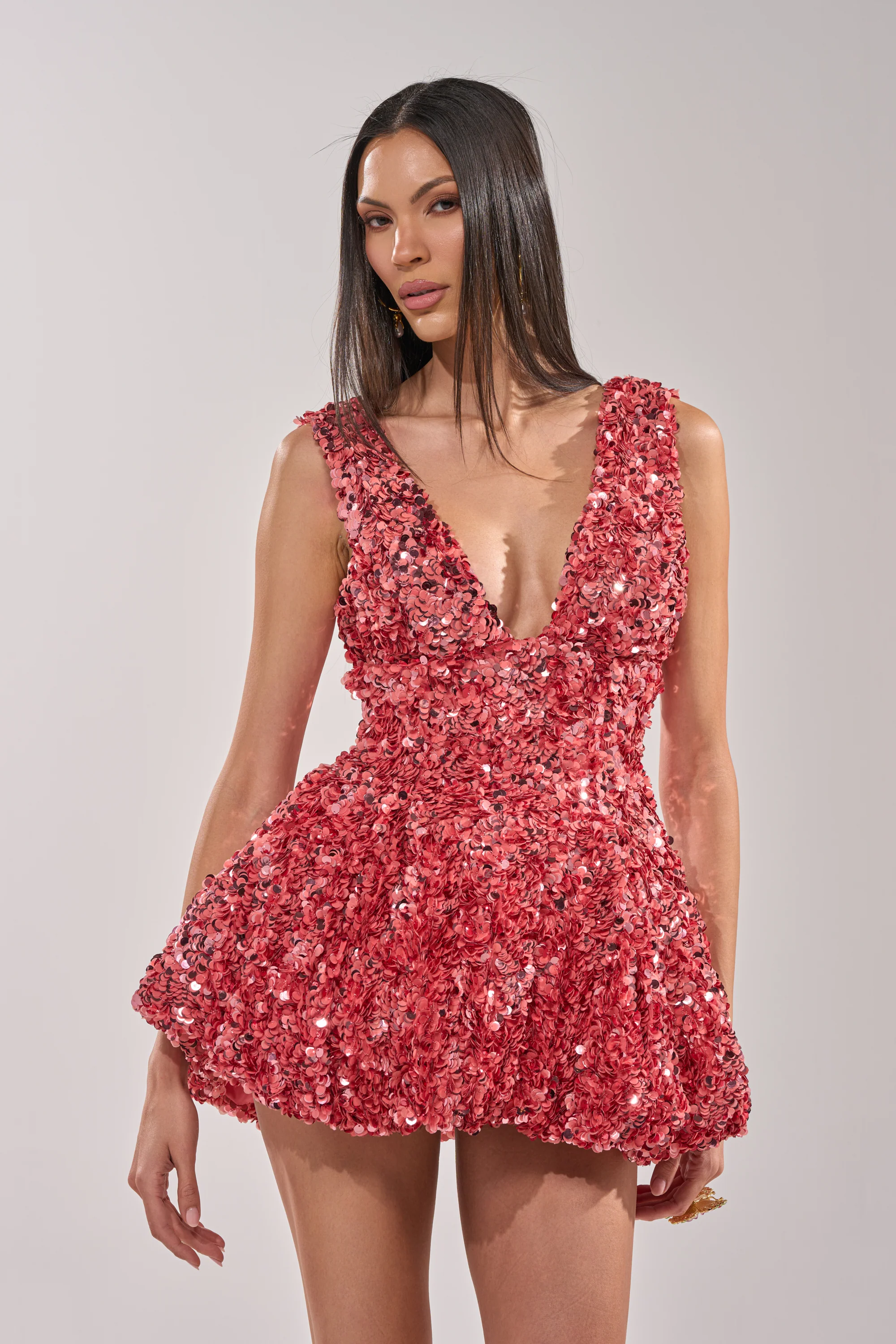 BARBIE GIRL SEQUIN MINI DRESS - Image 2