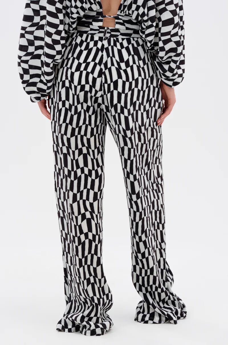 BARI CHECKERED TROUSER - Image 5