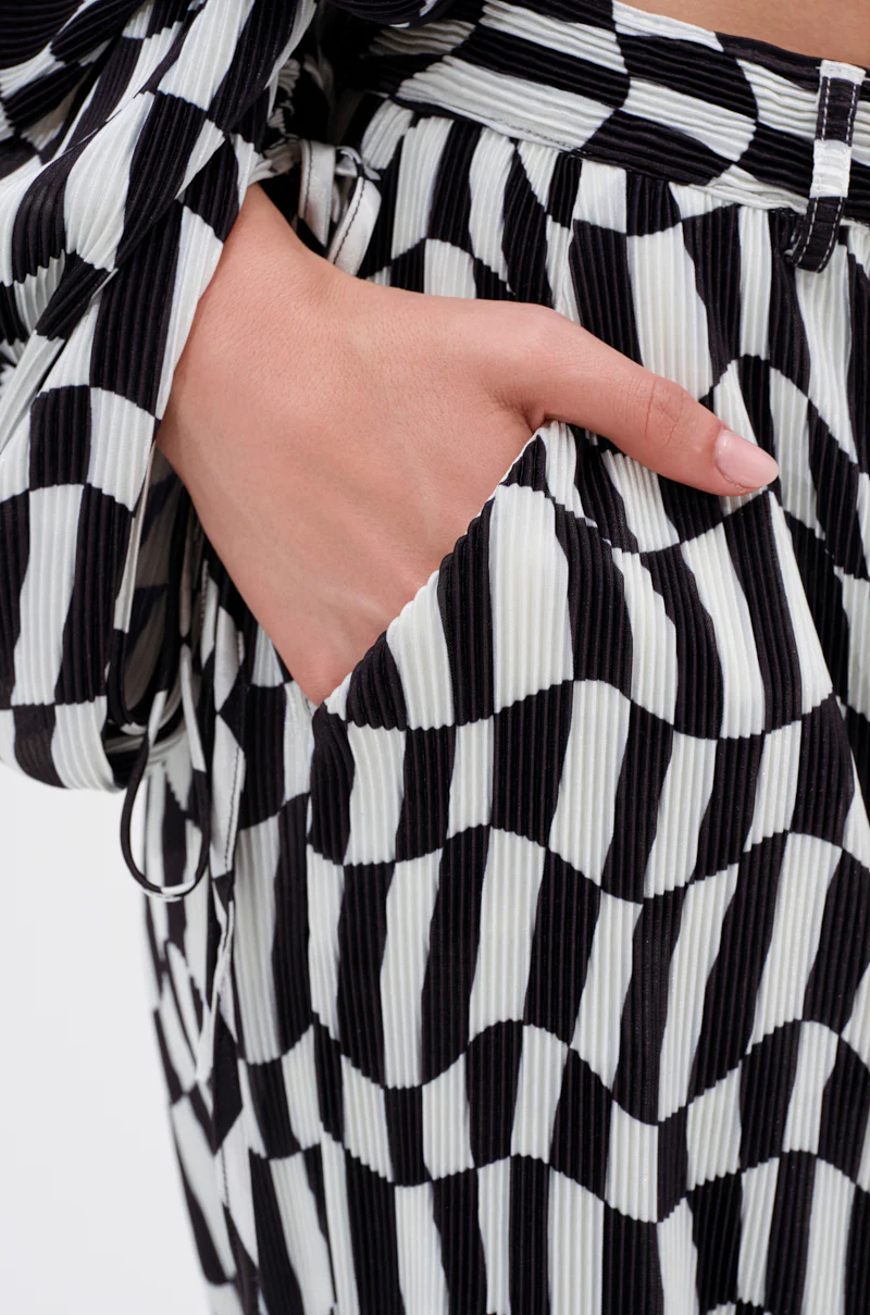 BARI CHECKERED TROUSER - Image 7