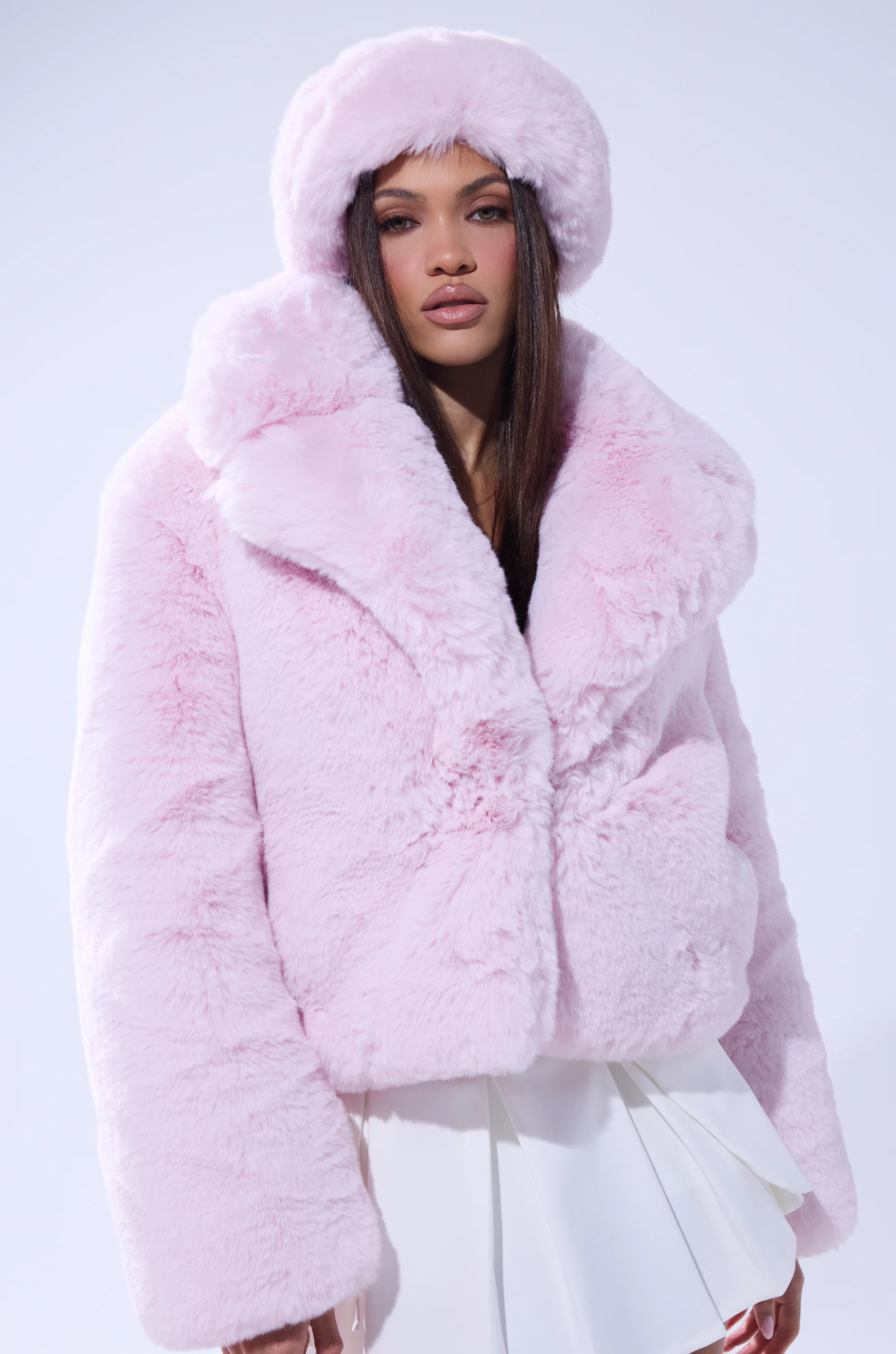 BBGIRL FAUX FUR COAT - Image 4