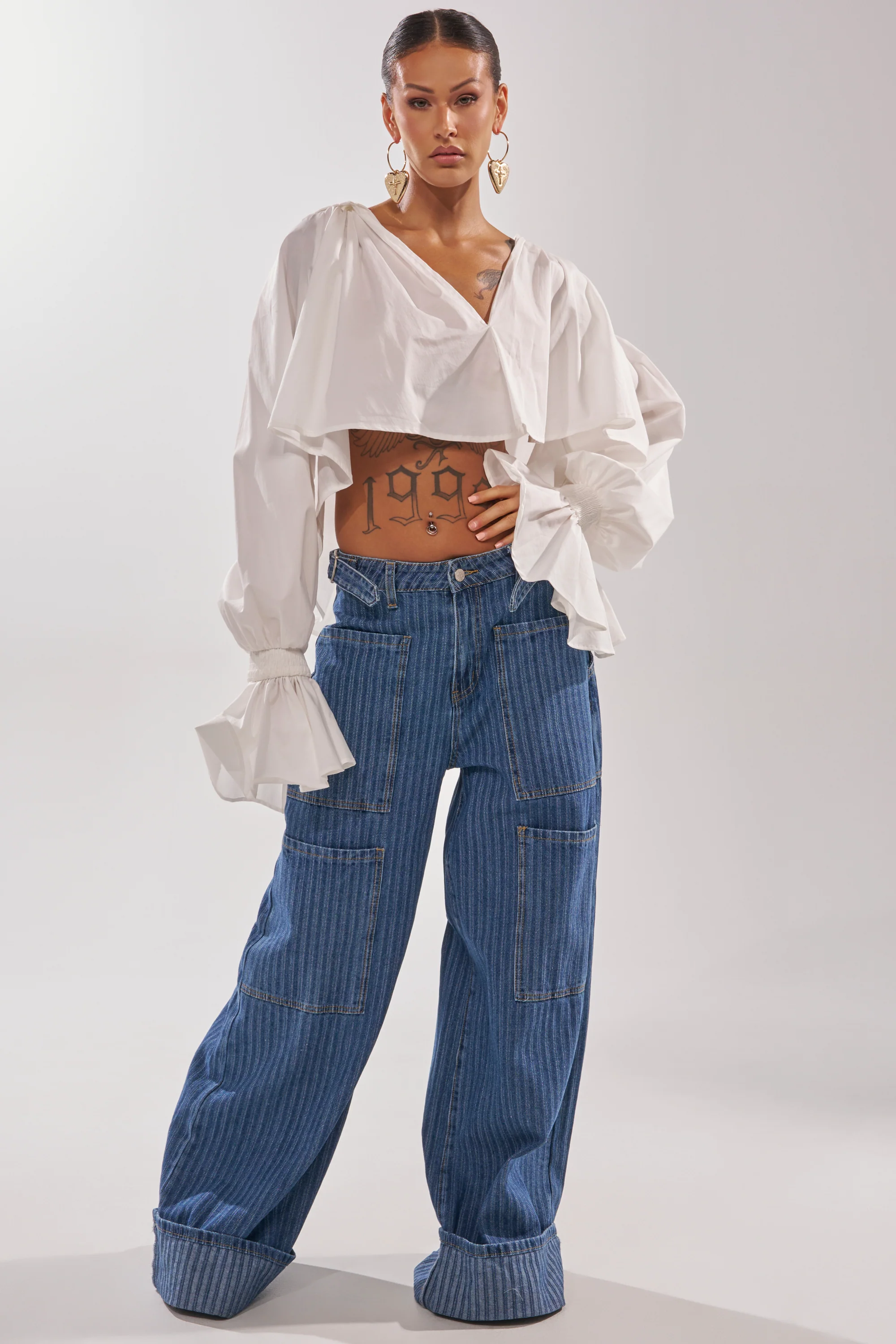 BE MINE STRIPE DENIM - Image 3