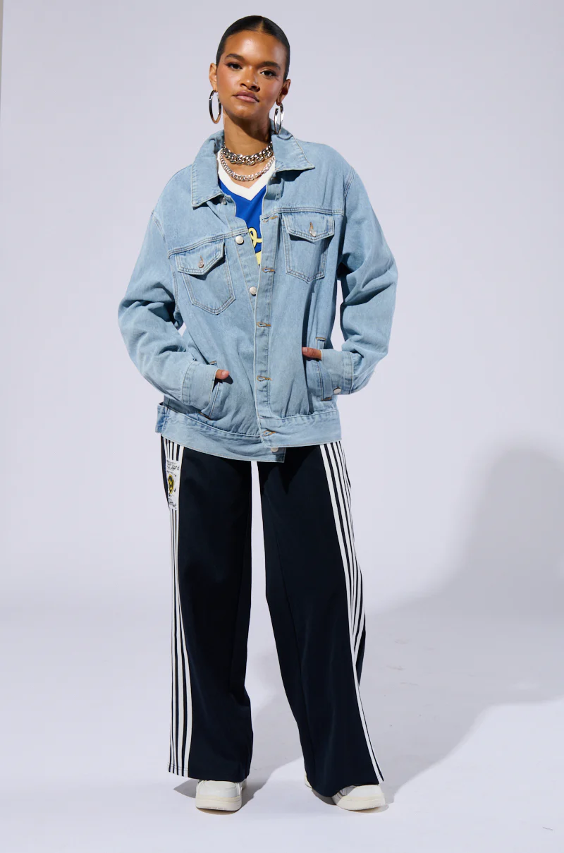 BE RIGHT BACK OVERSIZED DENIM JACKET - Image 6