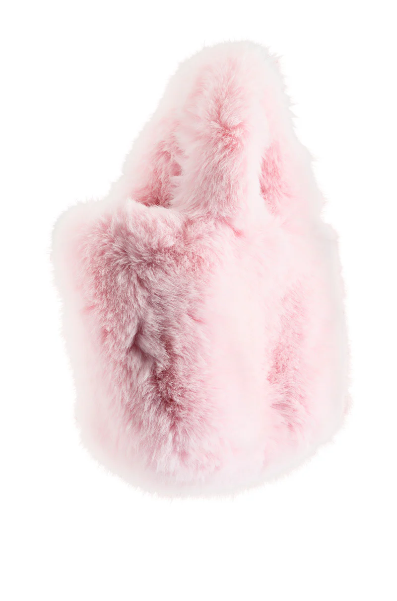 BCARDI LUXE FAUX FUR TOTE - Image 3