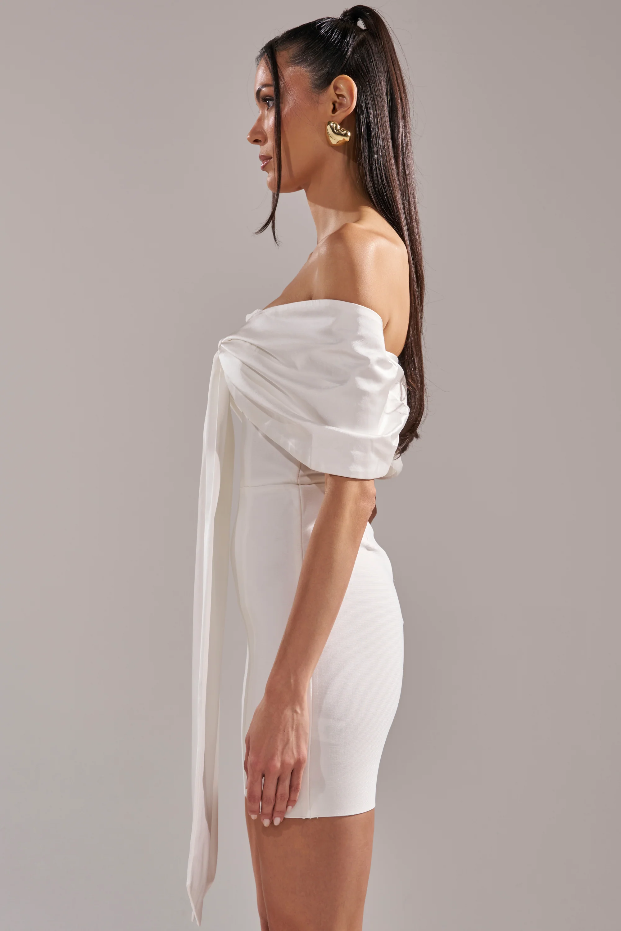 BEEN THE GIFT SATIN BOW DRESS - Image 5