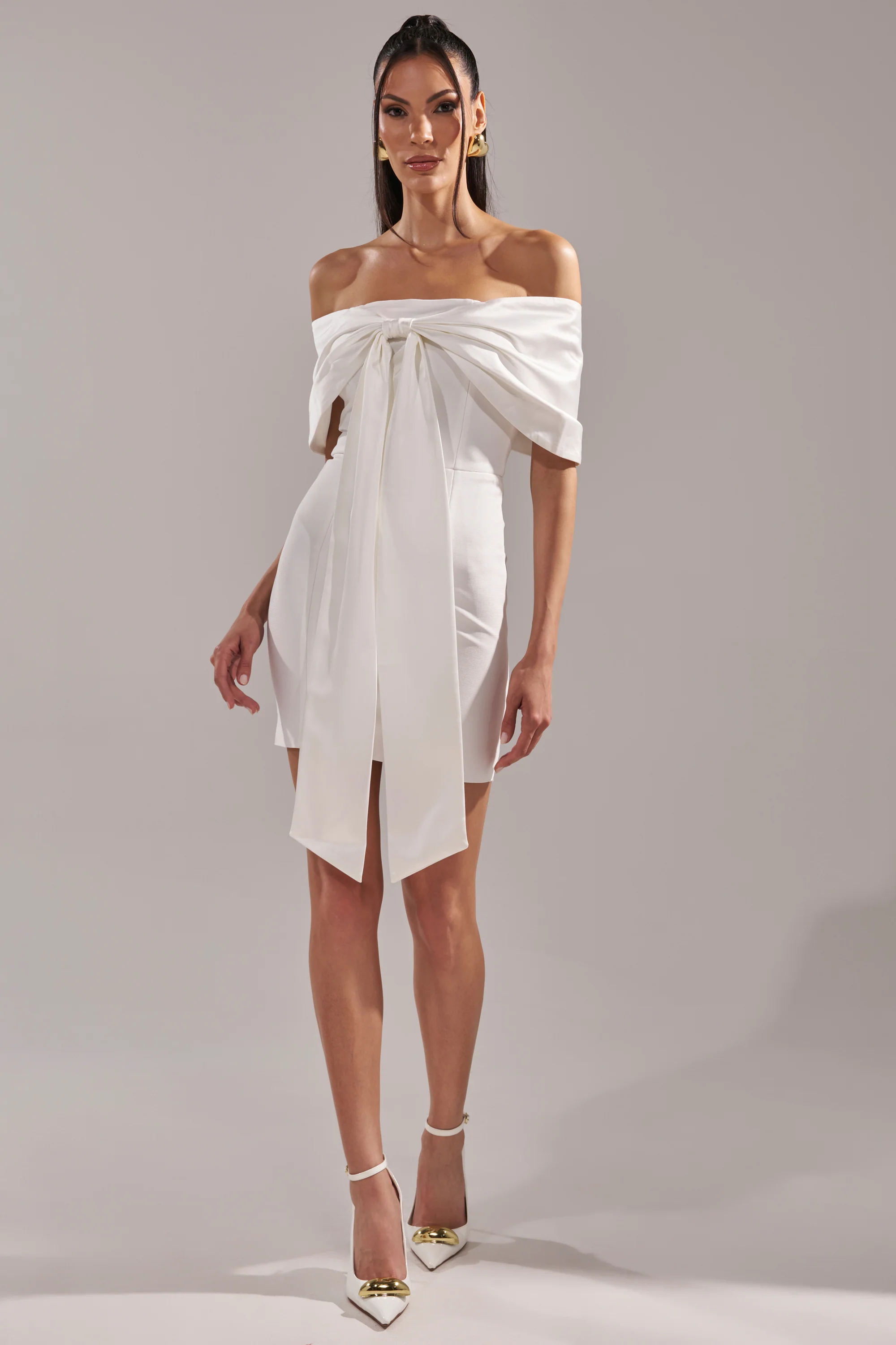 BEEN THE GIFT SATIN BOW DRESS - Image 7