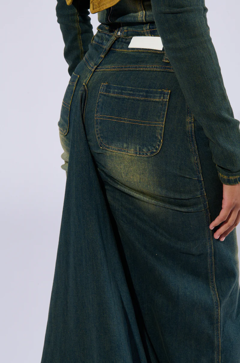 BEFORE YOU GO DENIM SKIRT - Image 7