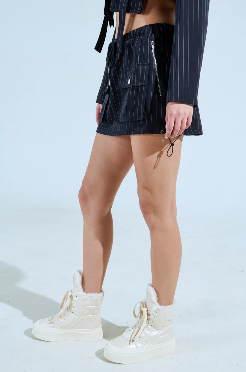 BELLA CARGO MINI SKIRT - Image 4