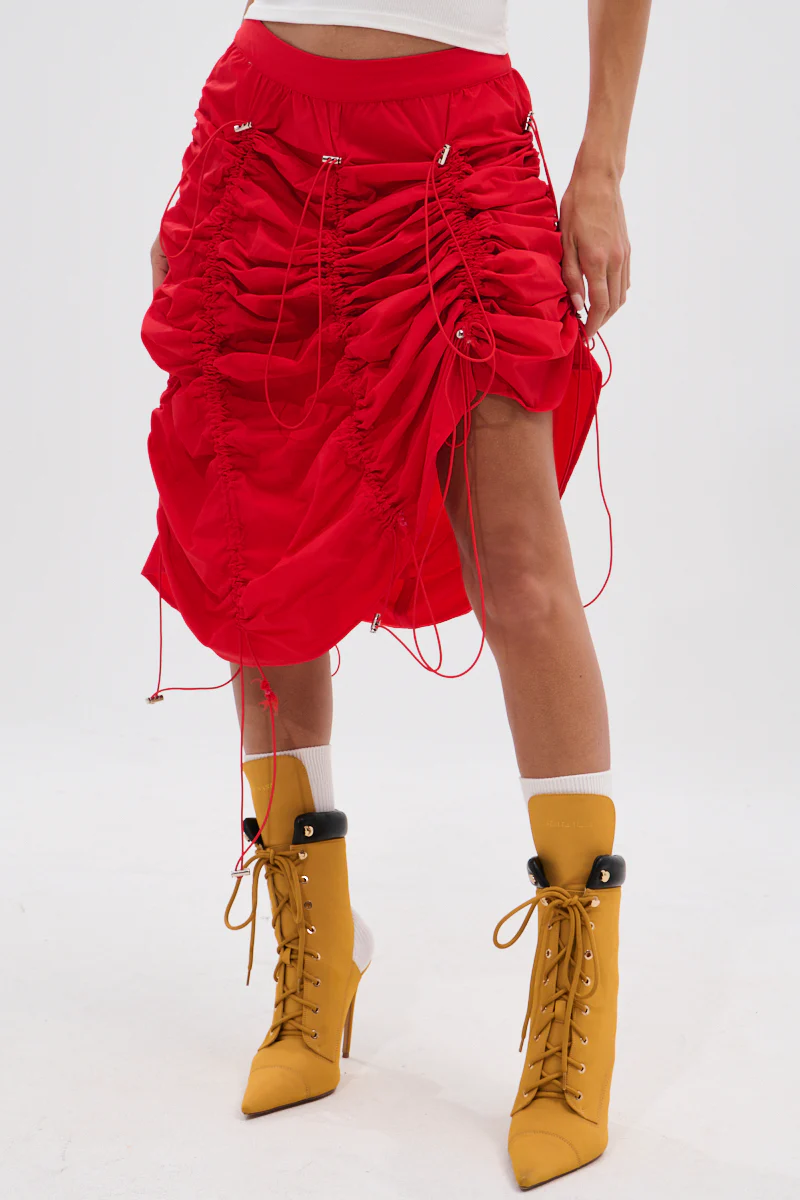 BELLA PARACHUTE MAXI SKIRT - Image 3