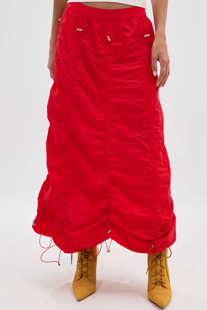 BELLA PARACHUTE MAXI SKIRT - Image 6