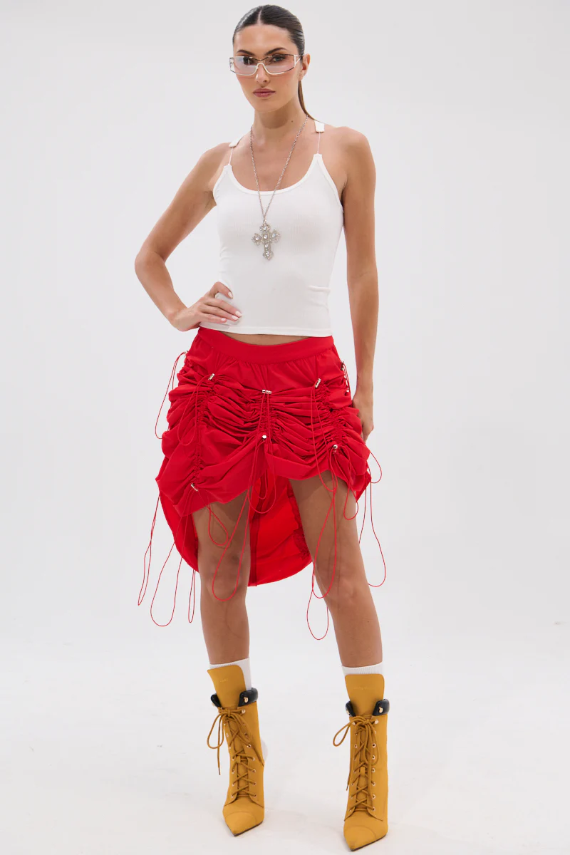 BELLA PARACHUTE MAXI SKIRT - Image 9