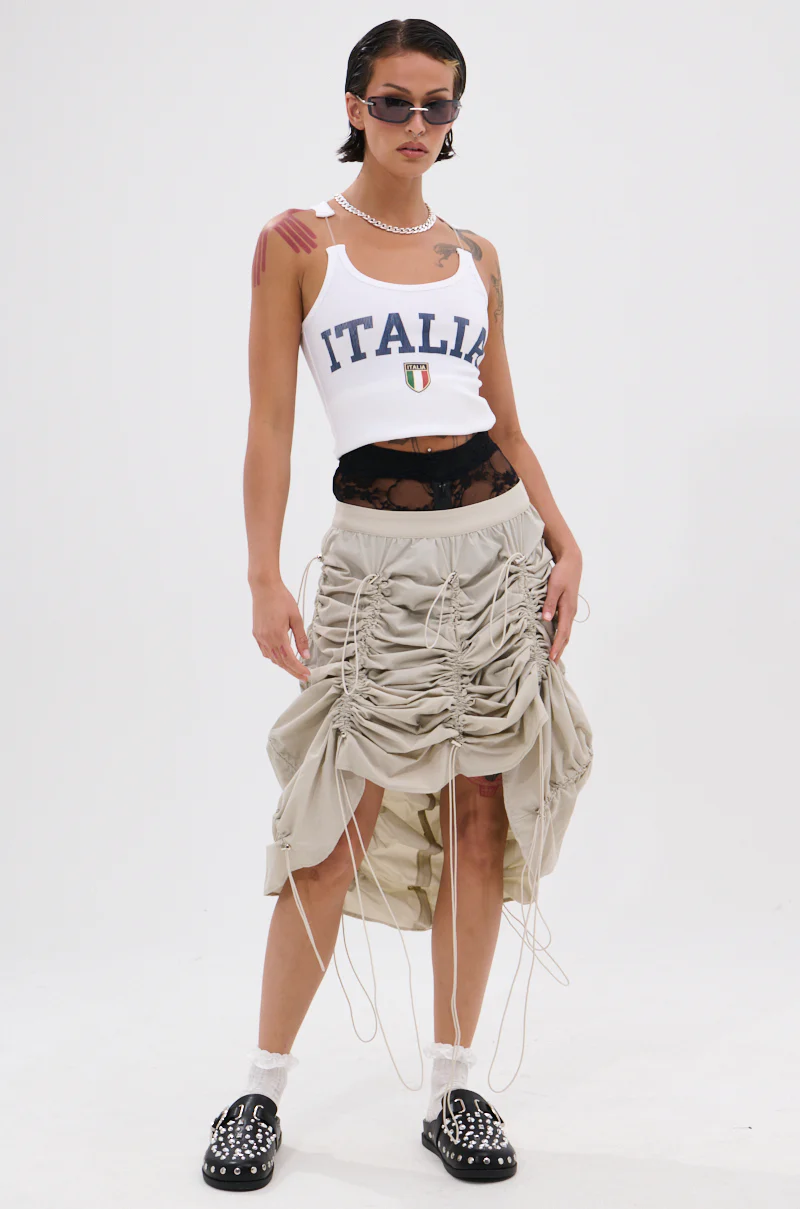 BELLA PARACHUTE MAXI SKIRT - Image 12