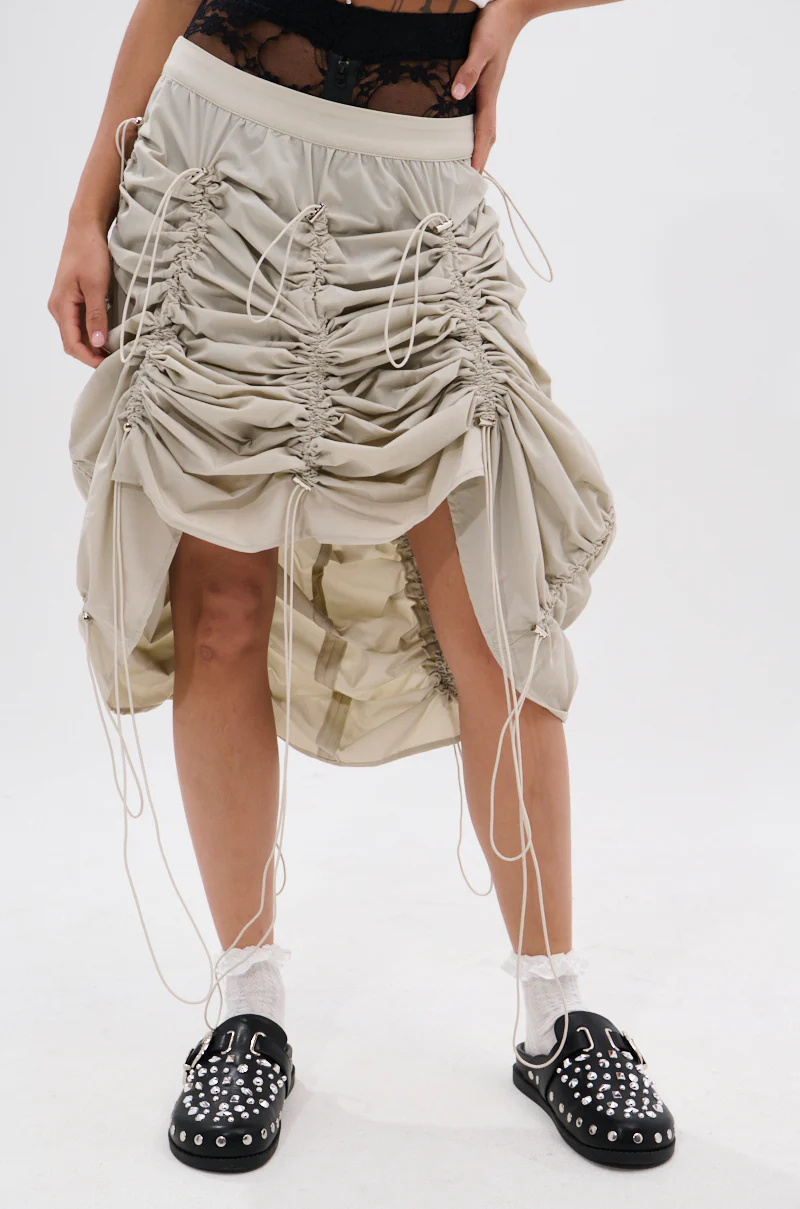 BELLA PARACHUTE MAXI SKIRT - Image 4