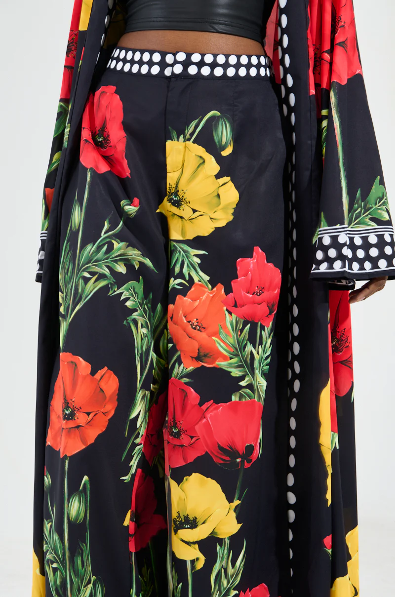 BELLADONNA SATIN PALAZZO PANTS - Image 8
