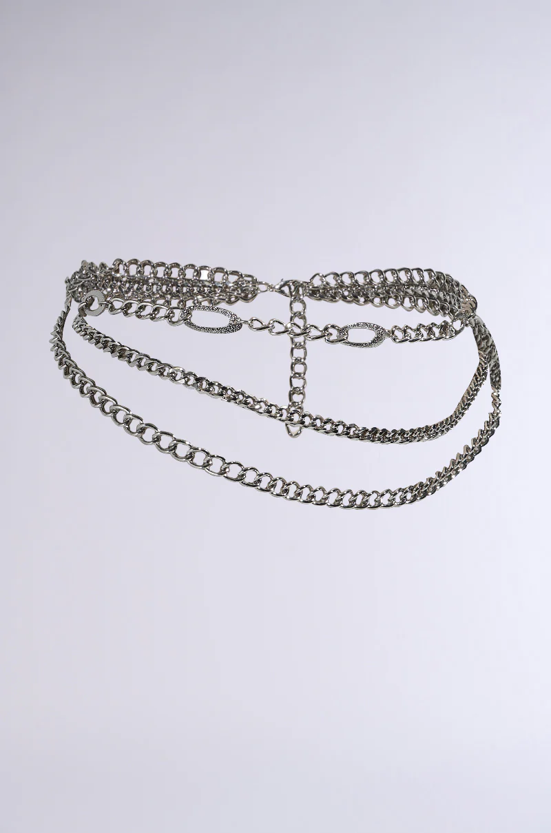 SILVER LINING CHAIN BELT - Image 2