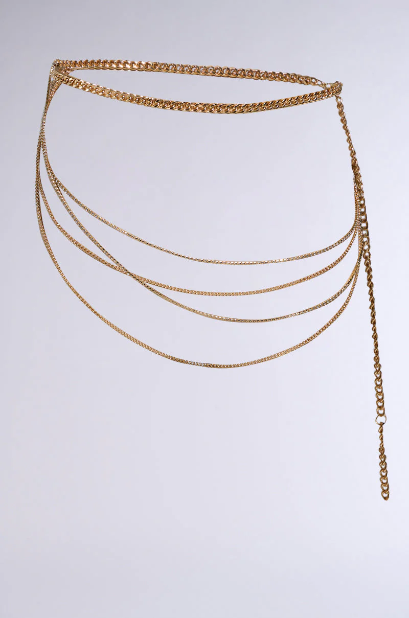 CHAINZ 4 DAYS BELT IN GOLD - Image 3