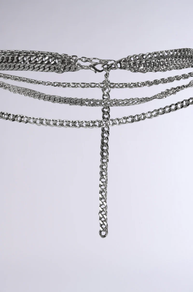 CHAINED TO THE RHYTHM BELT IN SILVER - Image 4