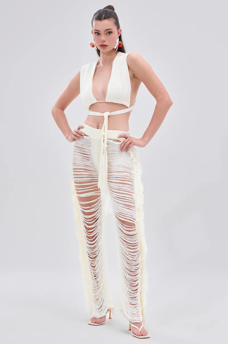 BEST DRESSED FRINGE BRALETTE AND LEGGING - Image 2