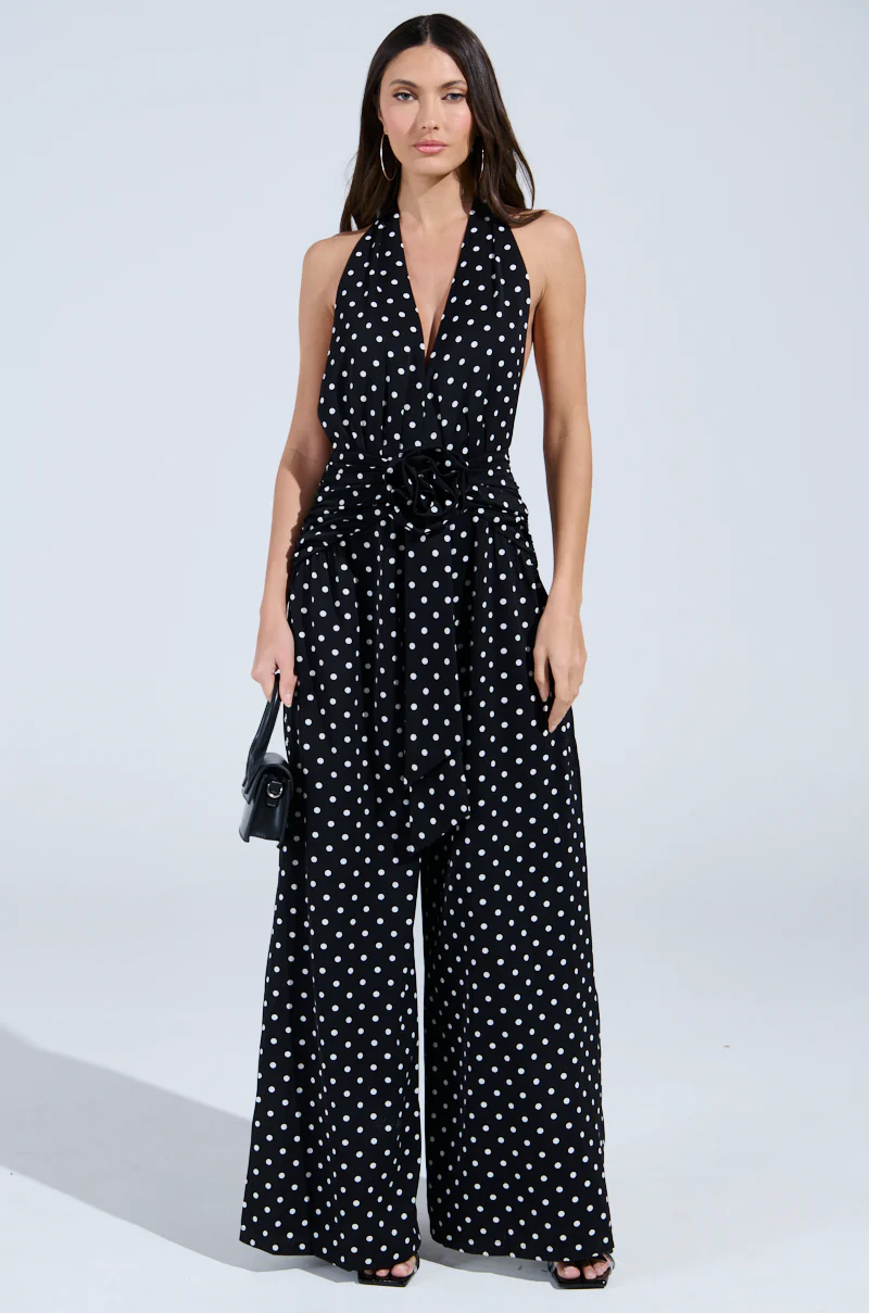 BEST DRESSED POLKA DOT JUMPSUIT - Image 3