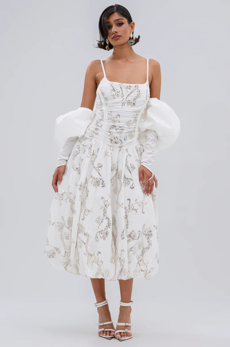 BEST DRESSED PRINTED MIDI DRESS - Image 3