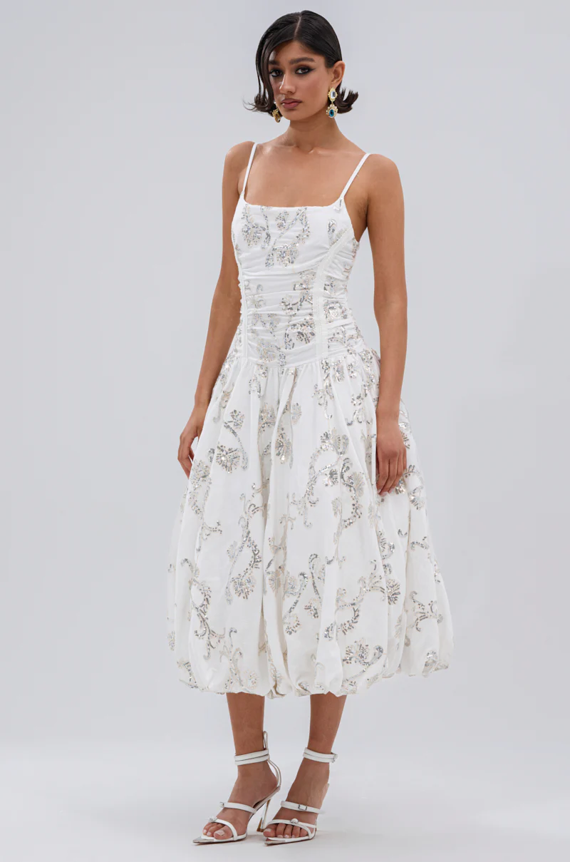 BEST DRESSED PRINTED MIDI DRESS - Image 4