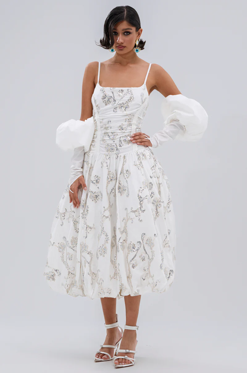 BEST DRESSED PRINTED MIDI DRESS - Image 7