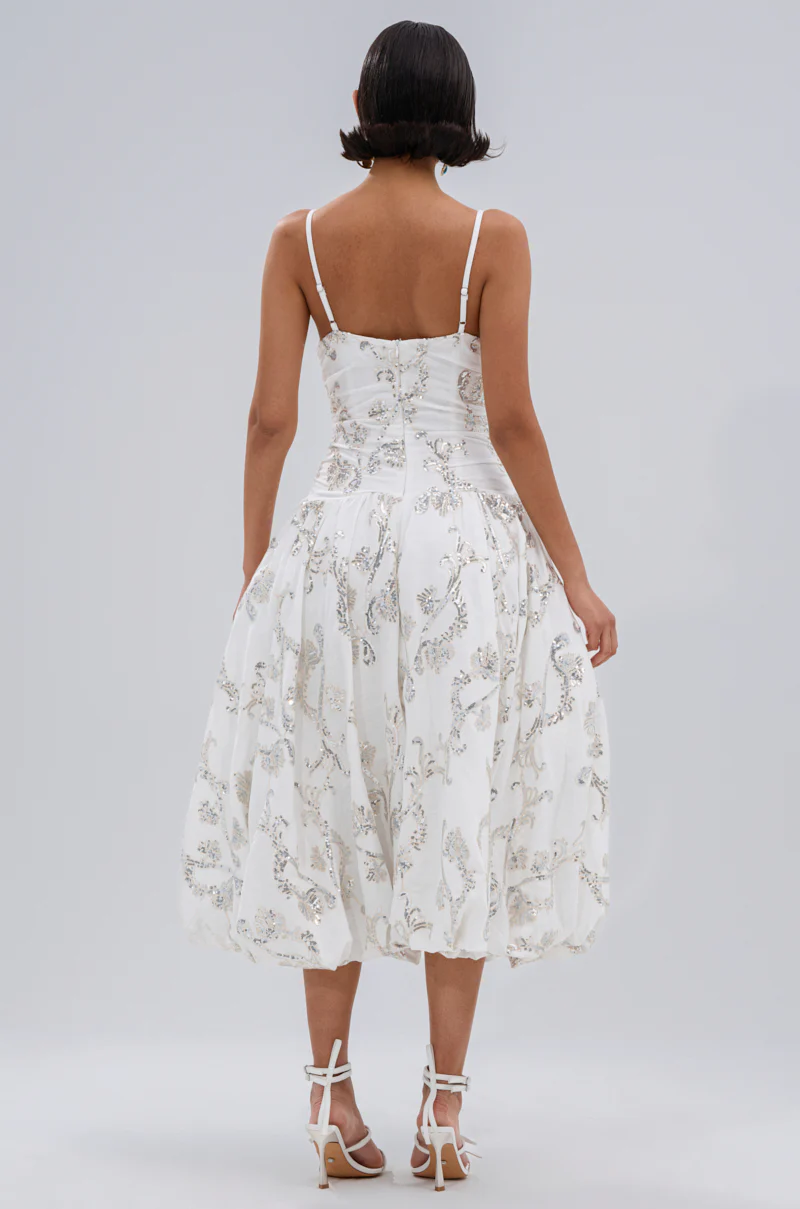 BEST DRESSED PRINTED MIDI DRESS - Image 9