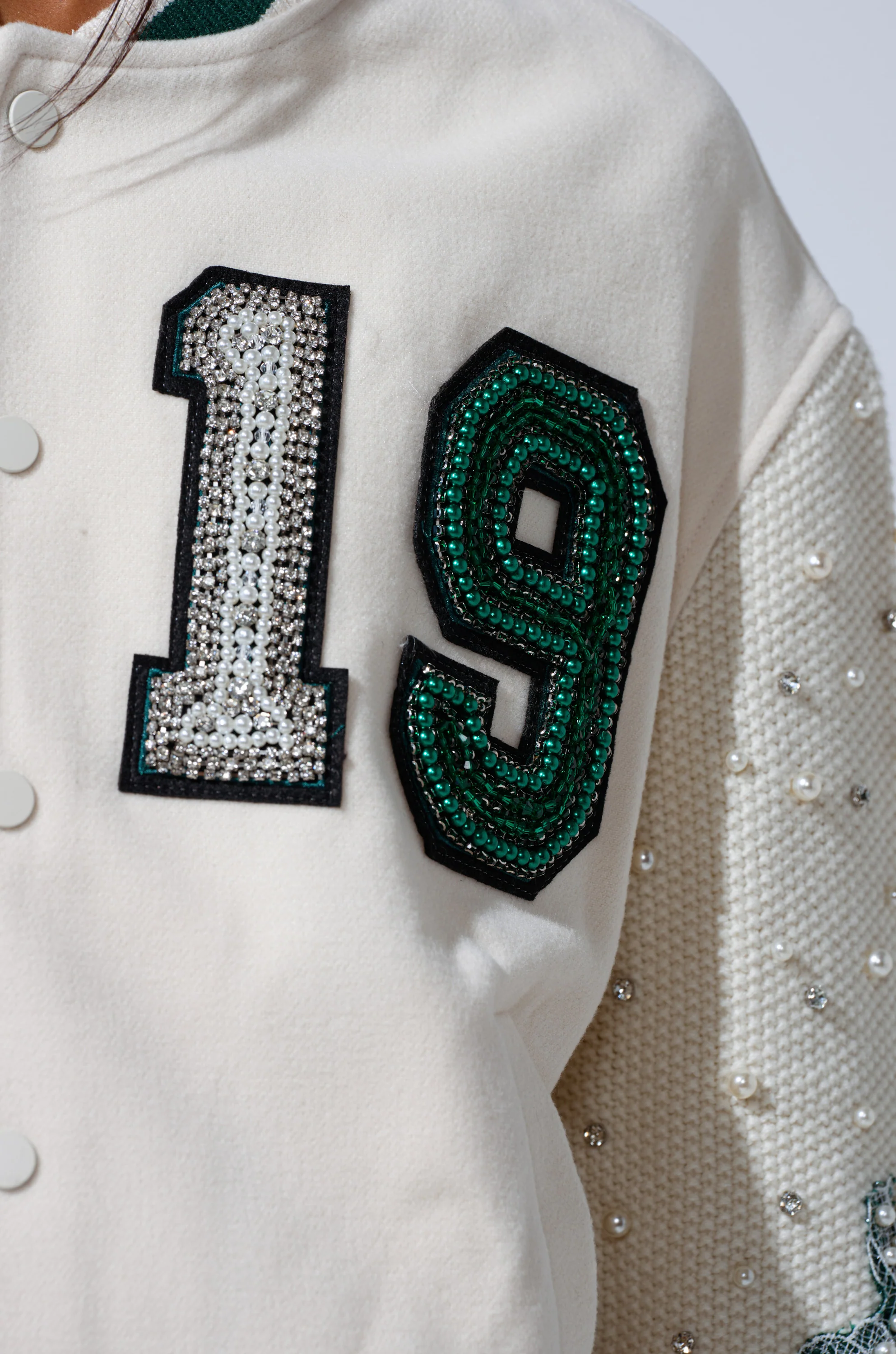 BETTER LUCK NEXT TIME EMBELLISHED BOMBER - Image 9