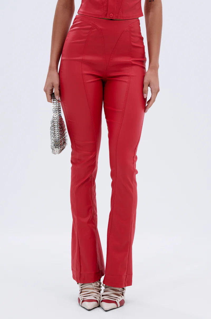 BIG CITY LIVIN FAUX LEATHER LEGGING - Image 3