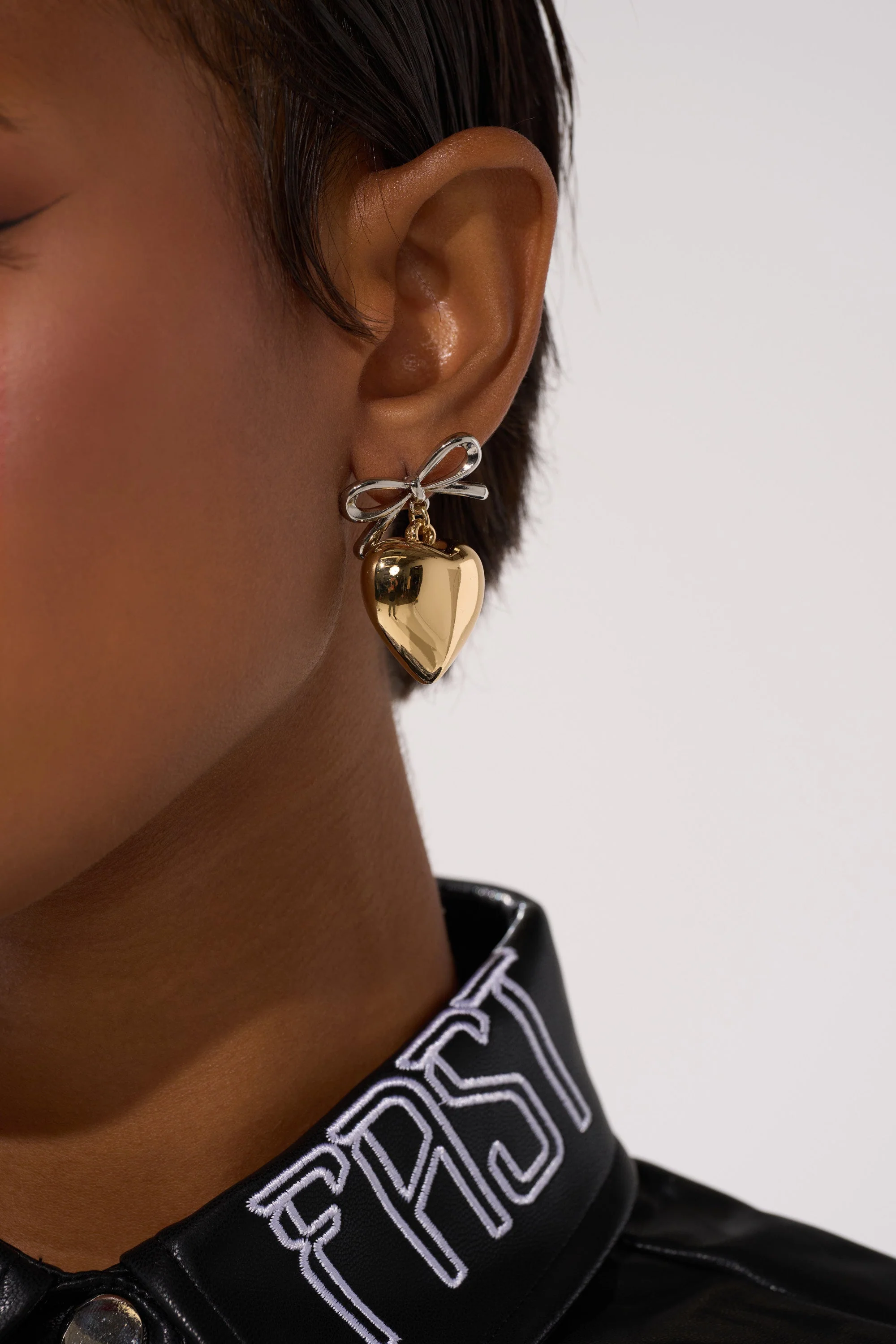 BIG HEART EARRING - Image 4