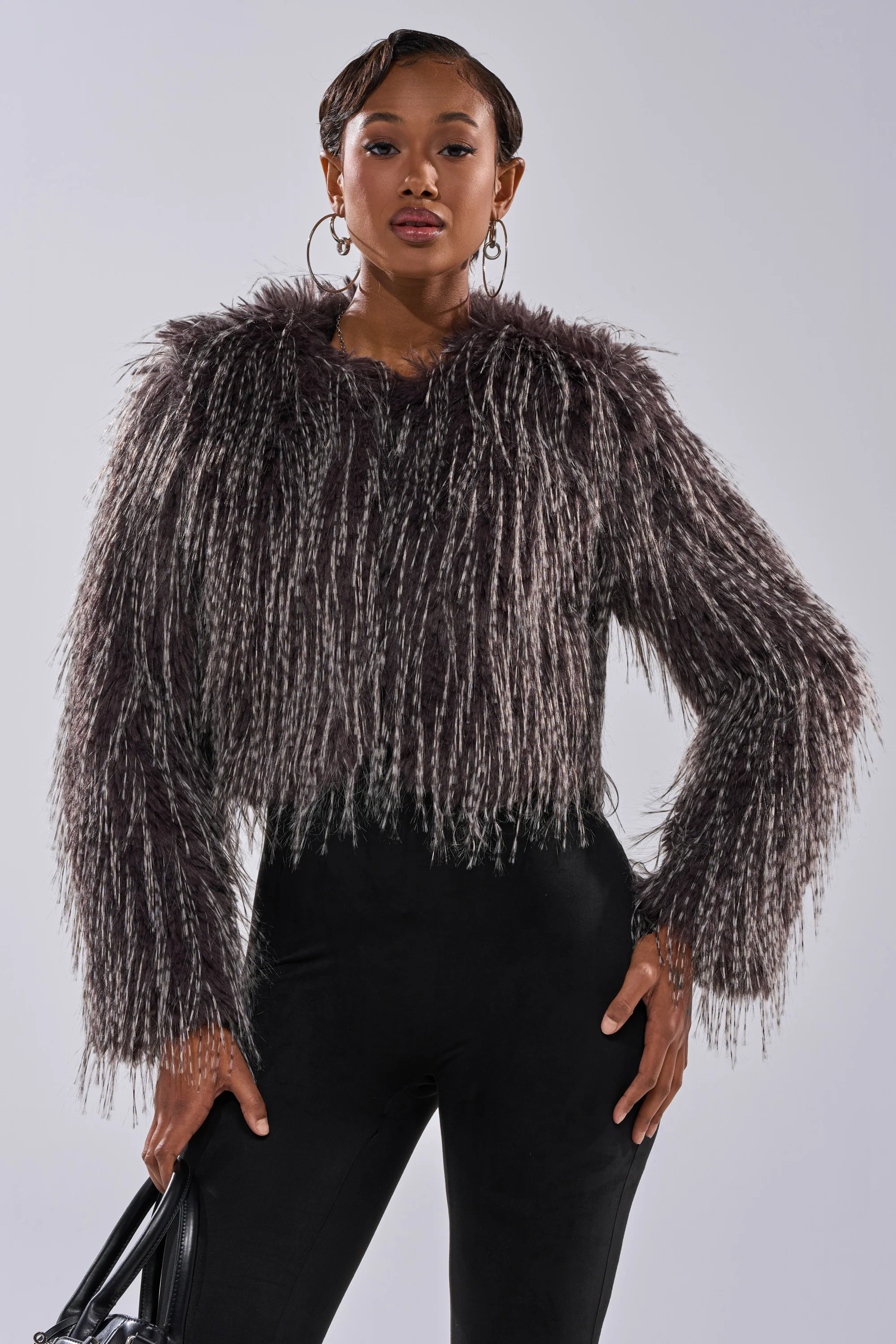BIRDS OF A FEATHER SHAGGY FAUX FUR - Image 10