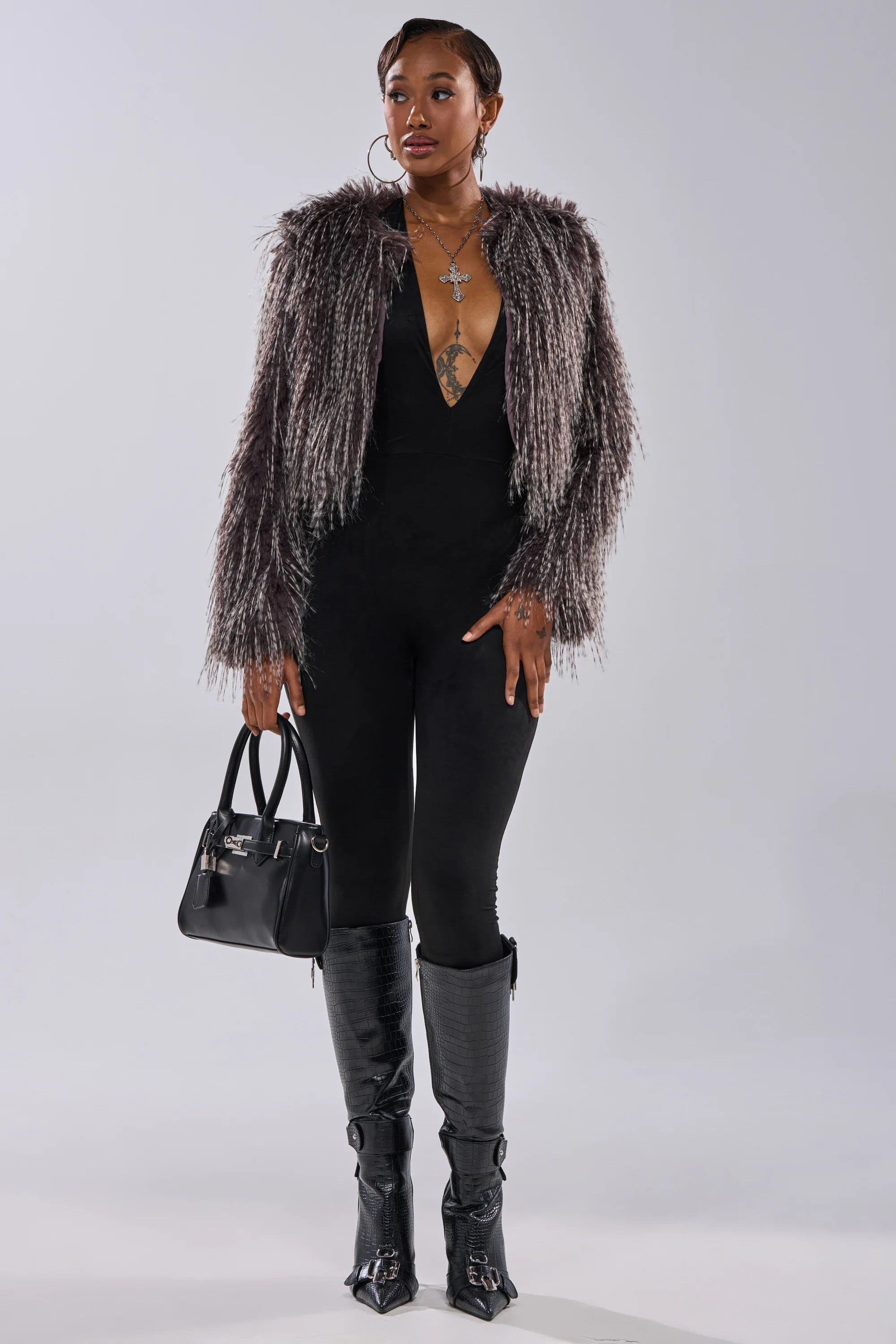BIRDS OF A FEATHER SHAGGY FAUX FUR - Image 14