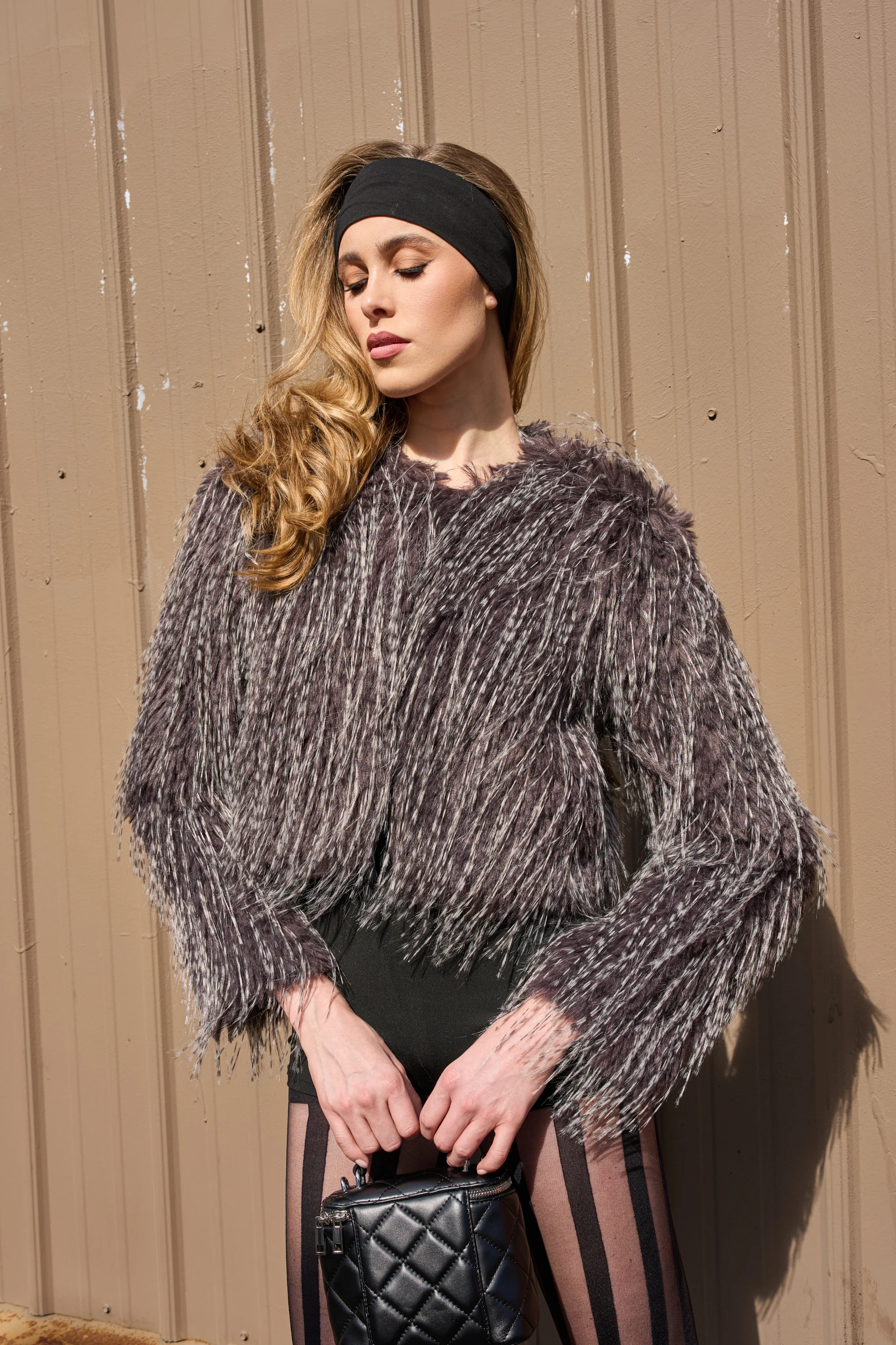 BIRDS OF A FEATHER SHAGGY FAUX FUR - Image 3