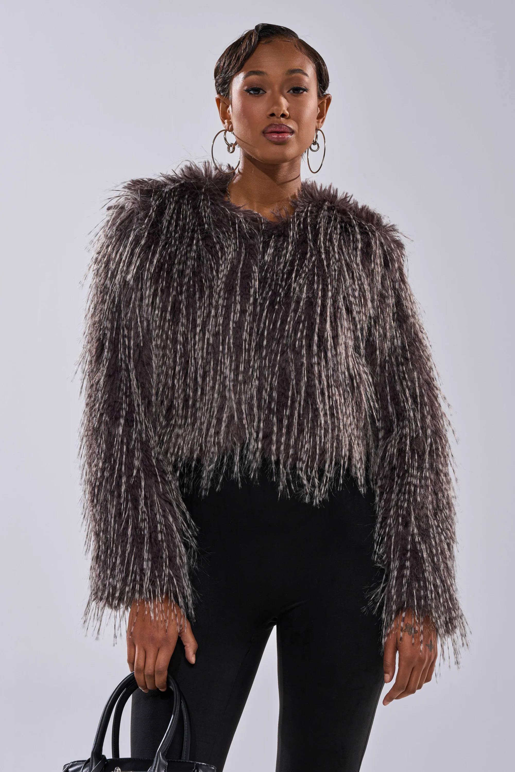 BIRDS OF A FEATHER SHAGGY FAUX FUR - Image 8