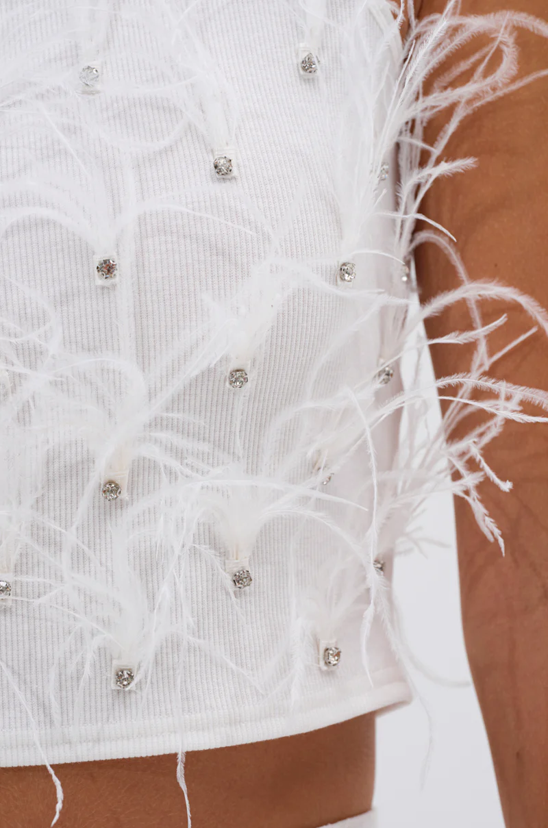 BIRDS OF A FEATHER SLEEVELESS TOP - Image 9
