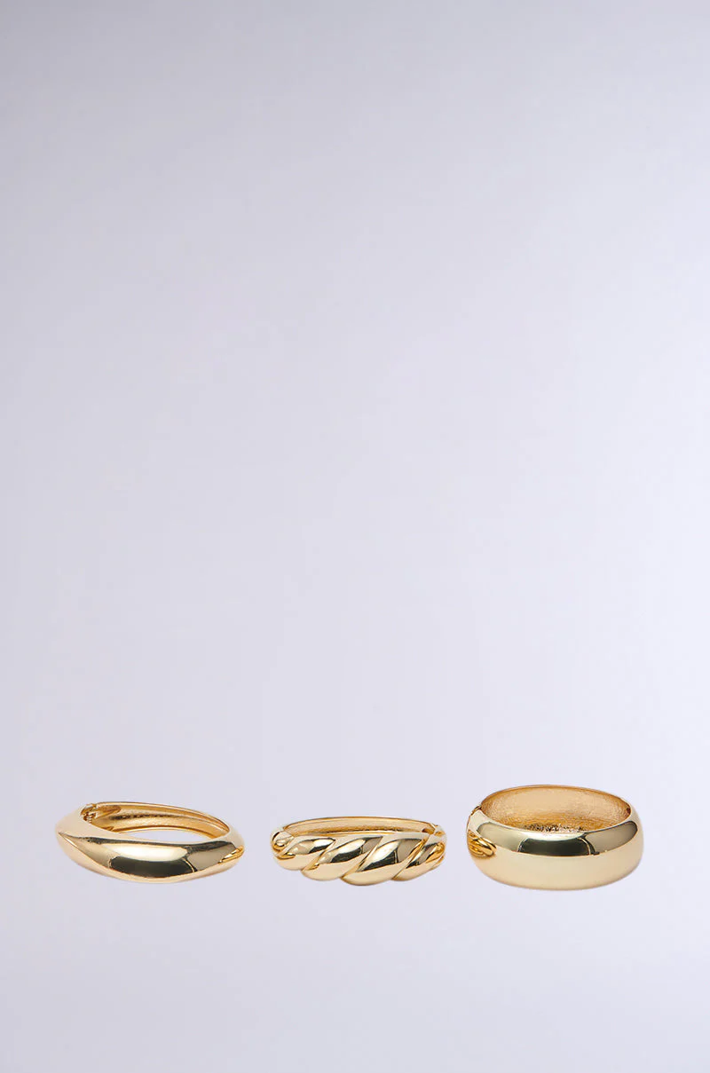 BITE ME GOLD BRACELET SET - Image 2