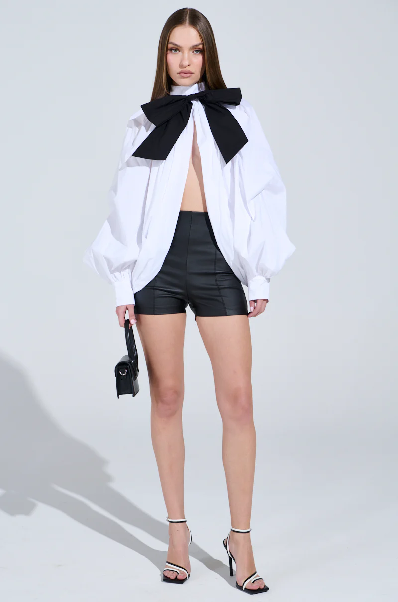 BLACK TIE AFFAIR BLOUSE - Image 5